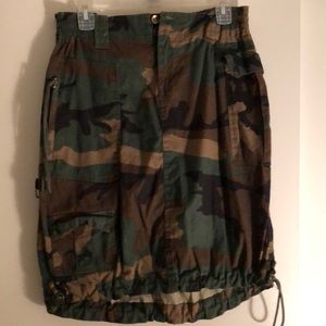 Camo skirt